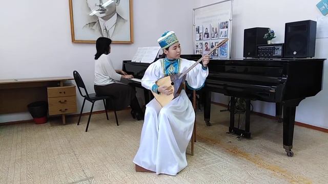 Кокшаева Гелана,г.Элиста,13 лет,А.Манджиев "Праздник в хотоне",#KTKталантам.