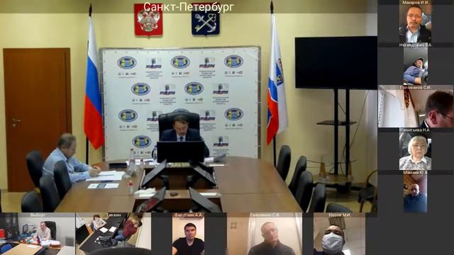 Избирательная комиссия Ленинградской области Заседание 104