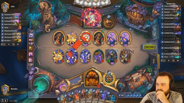 Dragon Cry Warrior | Surviving Standard 159 | Hearthstone | Rise of Shadows