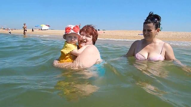 Вот такое море в Благовещенской.