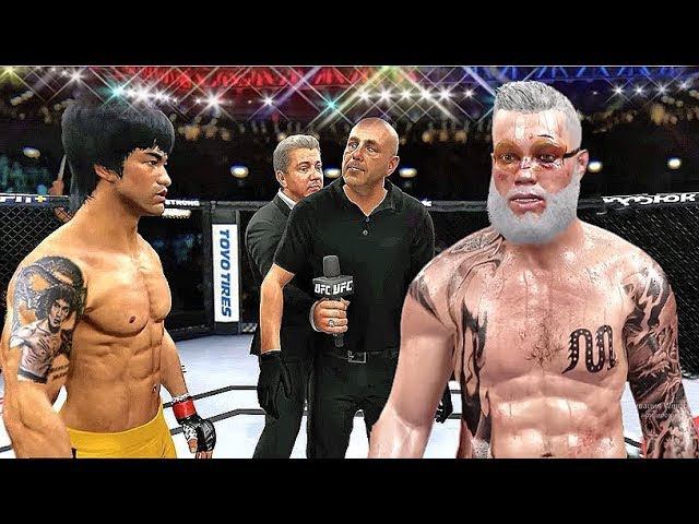 UFC 4 | Bruce Lee vs. Gruer Man EA Sports