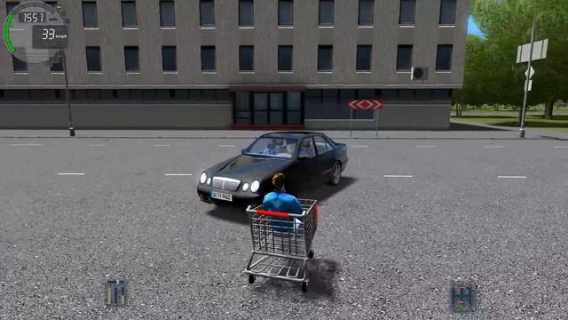 City Car Driving 1.5.3 Shopping Trolley - Download Link - G27 HD 1080p60fps