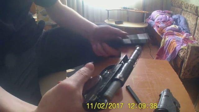 Обзор пистолета Мп - 654 к . Байкал .