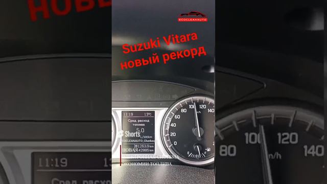 Установка ЭКОКЛИАНАВТО на Suzuki Vitara расход 5л #suzuki #suzukivitara #автомобили #черкесск