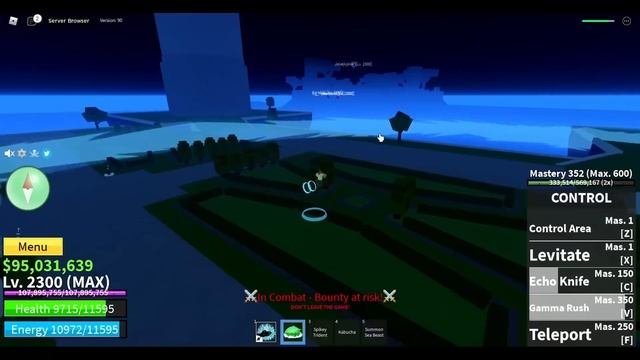 Buffed Control Fruit Bounty Hunting Ep 87 - Blox Fruits Roblox