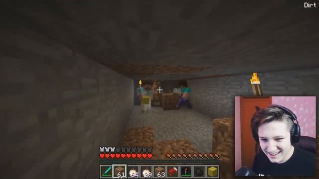 НУБ ПРЕВРАТИЛСЯ В ХЕРОБРИН В МАЙНКРАФТ ТРОЛЛИНГ НУБИК В MINECRAFT [ФРЕШ ПЕРЕЗАЛИВ]