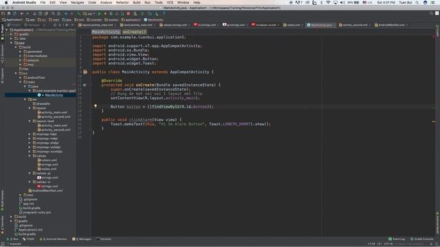 Android Part 3: UI Component and listeners