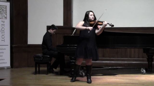 Sibelius Violin Concerto Mvt 1 - Alison Shively (14) 2017 02 15