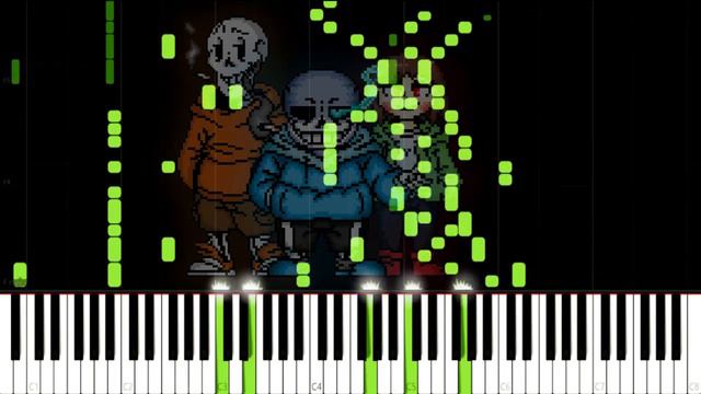 Bad Time Trio (Au): Trio Of The Consequences ▶ Synthesia / Piano