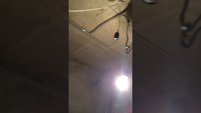 Электрика черновой этап в двушке г. Королев ул. Пионерская