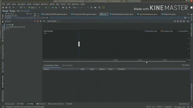 Network Profiler Tool Android Studio