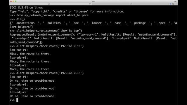 Practical Python For Networking Part 6.4: Run Package Example