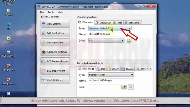 How To Recover Deleted Boot Entry In EasyBCD? How To Add New Boot OS Entry In EasyBCD? | Tech Book