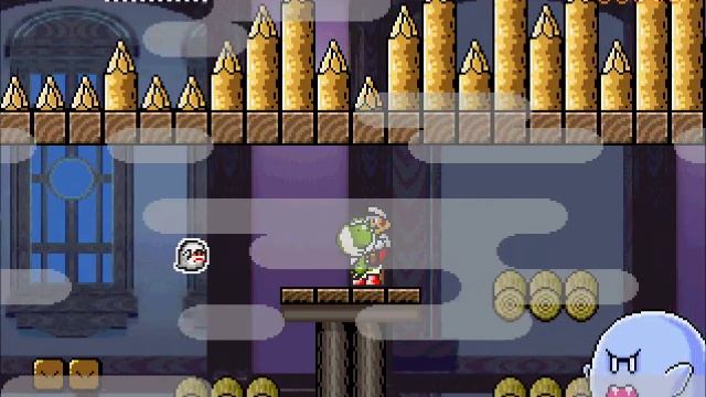 Super Mario Fusion: Revival (Walkthrough) - Part 08: Fiery Dark Land