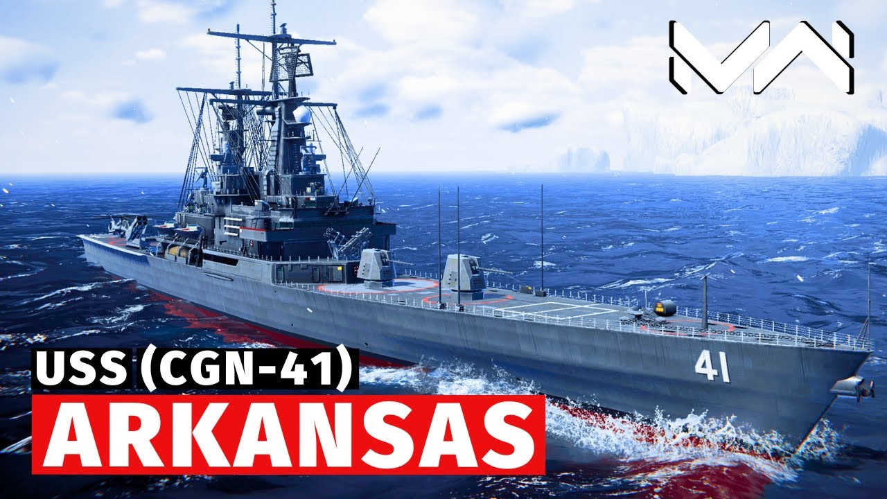 MODERN WARSHIPS | ОБЗОР | USS ARKANSAS (CGN-41)