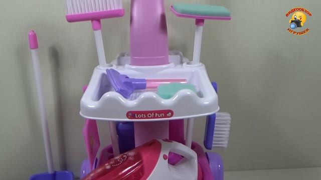 Детский игровой набор для уборки / Children's play set for cleaning