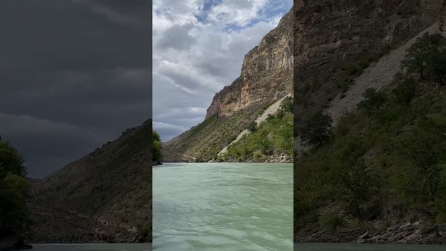 Река Сулак. Дагестан.