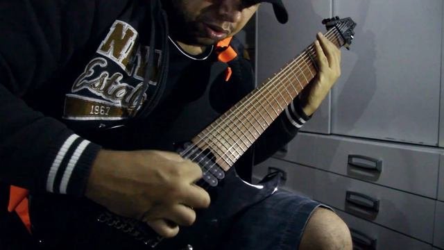 Ibanez RGMS8 - 8 string8 cordas multiscale  - CODE 3-7 - WAR Michel Oliveira