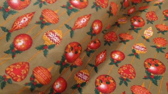 Ткань Рогожка 150 см 170 гр 5000161 Елочные игрушки