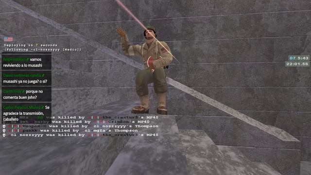 ENEMY TERRITORY NATIONS CUP 2020: CHILE VS CANADA (Desempate) (Live) (Wolfenstein Enemy Territory)