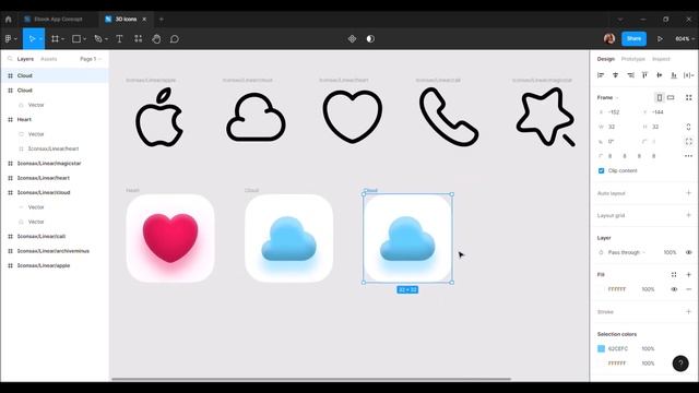 Designing Beautiful 3D Icons in Figma