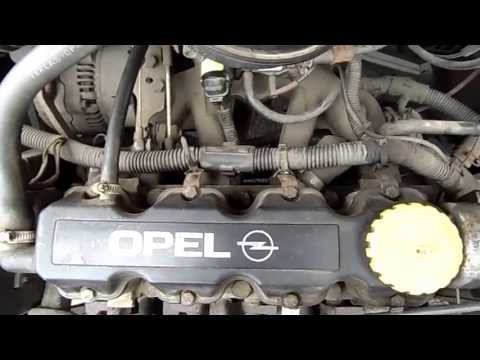 Работа двигателя Opel Astra F 1.4 (X14NZ)