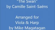 "The Swan" for Viola & Harp