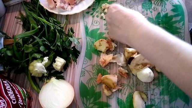 Долма по-русски Баклажан помидор перец со свининой