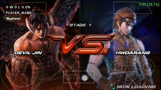 My ppsspp settings for tekken 6
