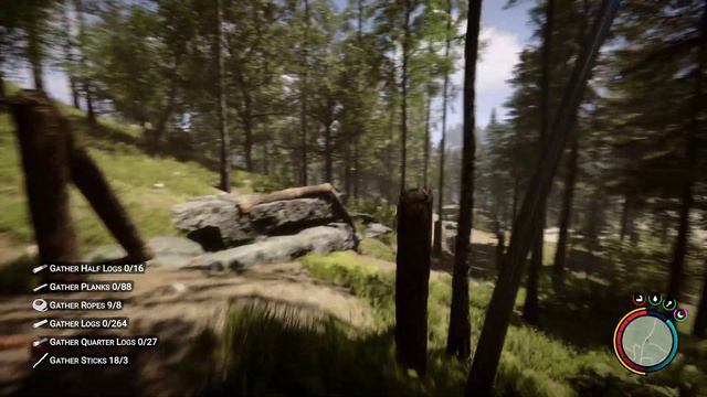 Sons of the Forest Racetrack test run