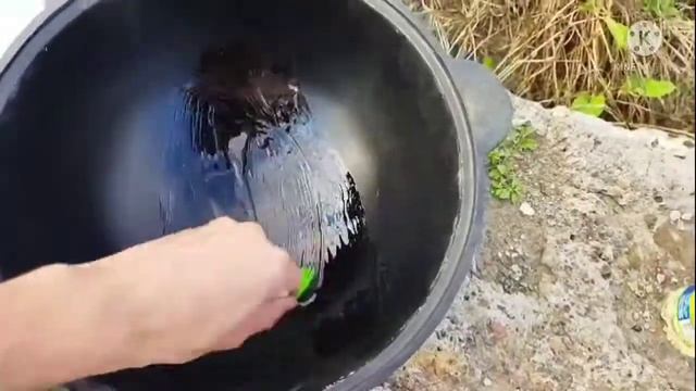 как обжечь чугунный казан перед первым приготовлением