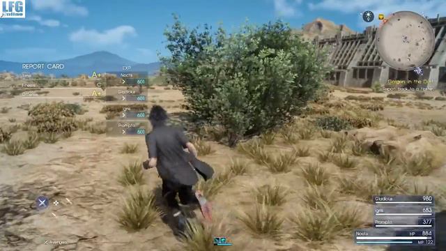 Final Fantasy XV (Mobhunt Side Quest) | Gorgers in the Dust