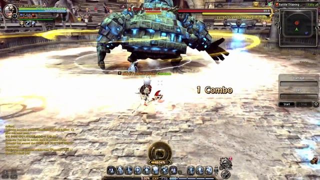 Saint [2.0] Ancient Skill / New Gauge% info (5 skills) / Dragon Nest Korea (2023 July)
