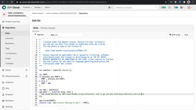 Code Risk Analyzer Demo: Develop a Secure Kubernetes App on the IBM Cloud