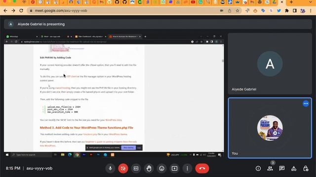 Wordpress Crash Course - Duromedia Academy -Part 1 Academy Wordpress Crash Course 4