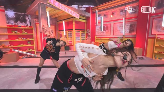 [뮤뱅 원테이크 4K] 르세라핌(LE SSERAFIM) 'ANTIFRAGILE' 4K Bonus Ver. @뮤직뱅크(Music Bank) 221028