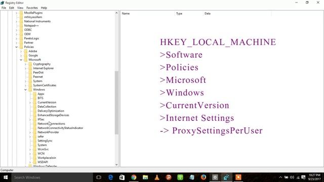 How To Disable Manual Proxy Setting Permanently - Checking Proxy And The Firewall