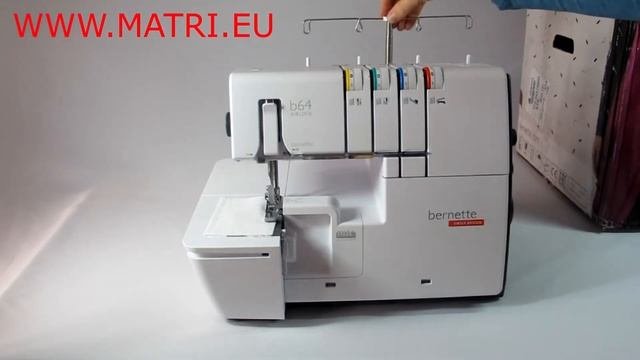 Bernette B64 bernina Overlock whats in the box