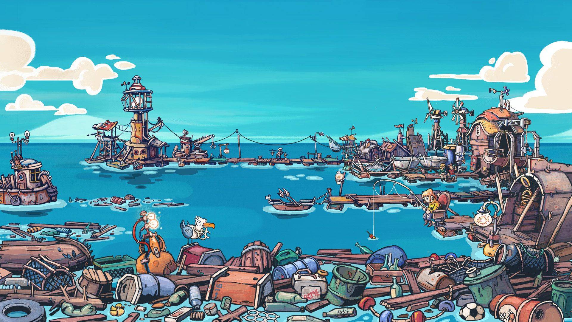 Flotsam: поток потопа.