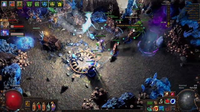 Path of Exile Summoner Witch Mines Run w AnakPating and Makilig 15