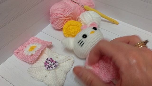 Амигуруми Хэллоу Китти крючком