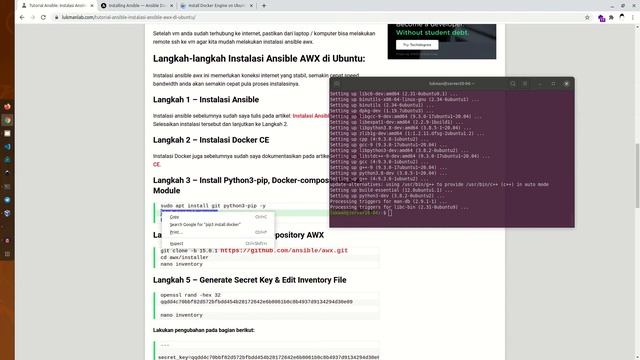 How to Install Ansible AWX on Ubuntu Server 20.04 LTS