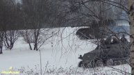 Реконструкция боя 28 панфиловцев на разъезде Дубосеково. 2016 г.