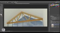 Realistic Wood Grain in Rendering with Photoshop Tutorial