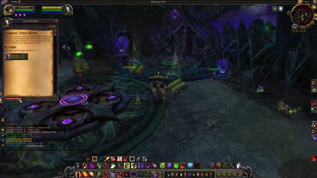Champion Zinnin Smythe Quest ID 41752 Playthrough World Of Warcraft