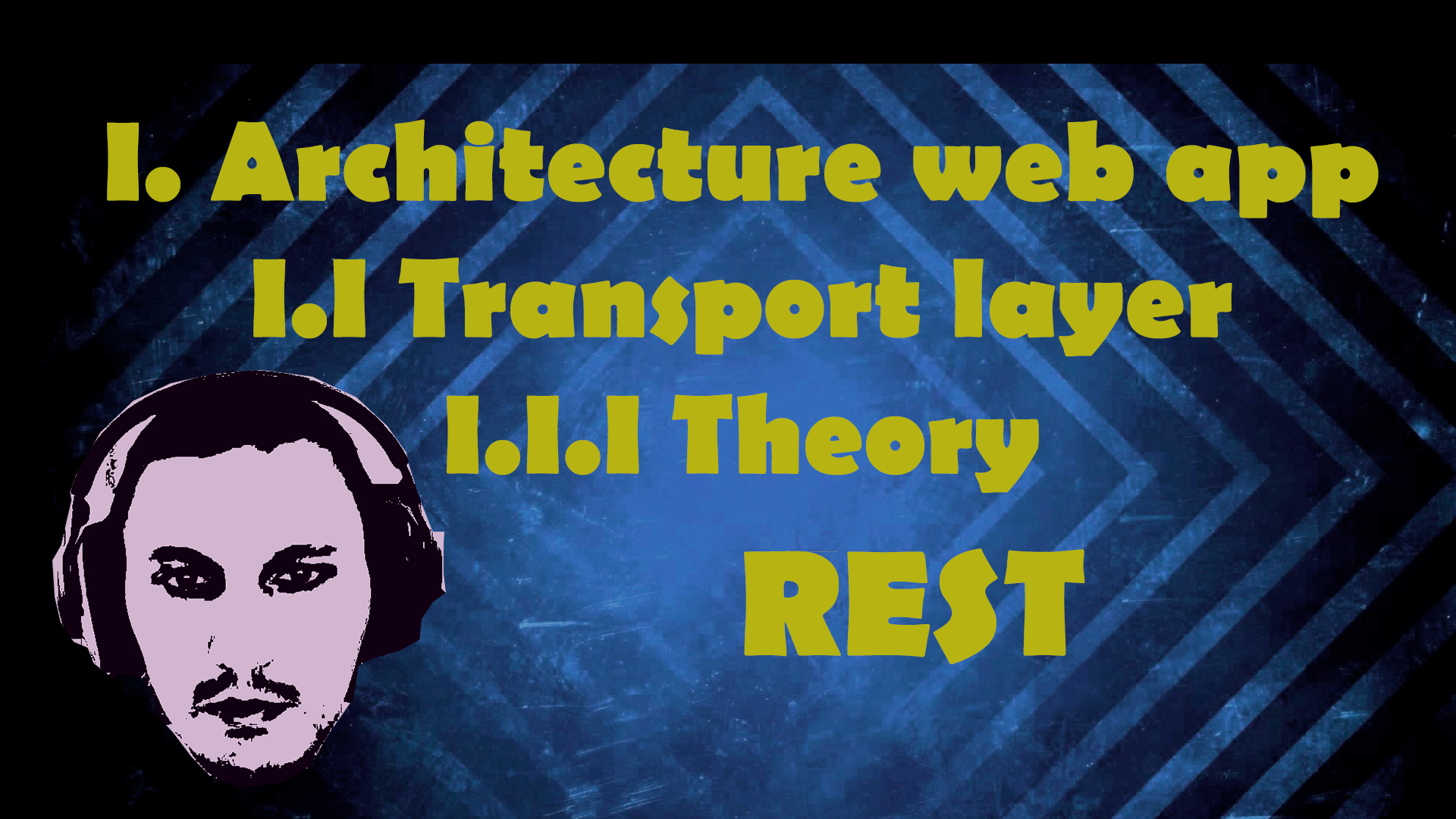 I. Architecture web app I.I Transport layer I.I.I Theory - REST