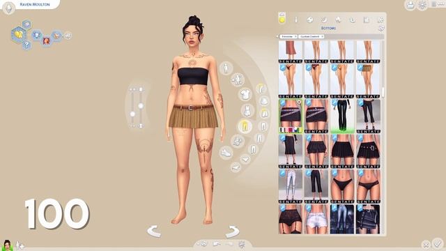MAXIS MATCH FEMALE BOTTOMS COLLECTION (Part 1) ? | sims 4 cc + links