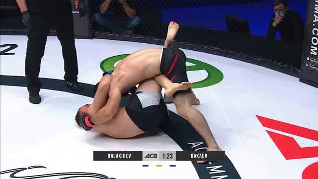 Михаил Балакирев vs. Мехди Дакаев | Mikhail Balakirev vs. Mehdi Dakaev | ACA 111 - Moscow