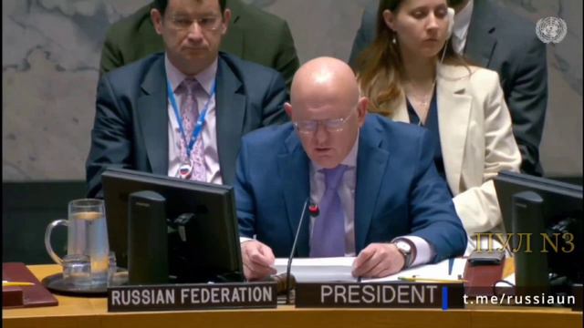 Постпред России в ООН Небензя - о гуманитарной ситуации в секторе Газа