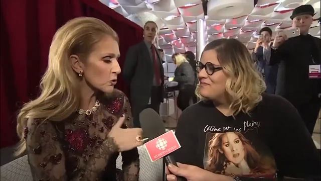 Céline Dion rencontre Safia Nolin (Octobre 2016)